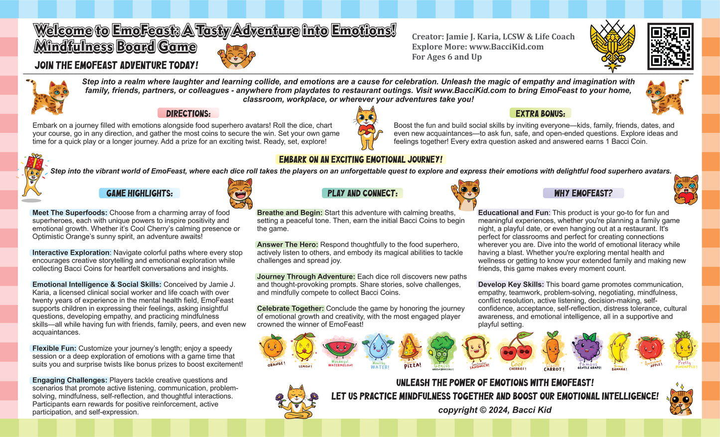 EmoFeast: A Tasty Adventure into Emotions (Boardgame)