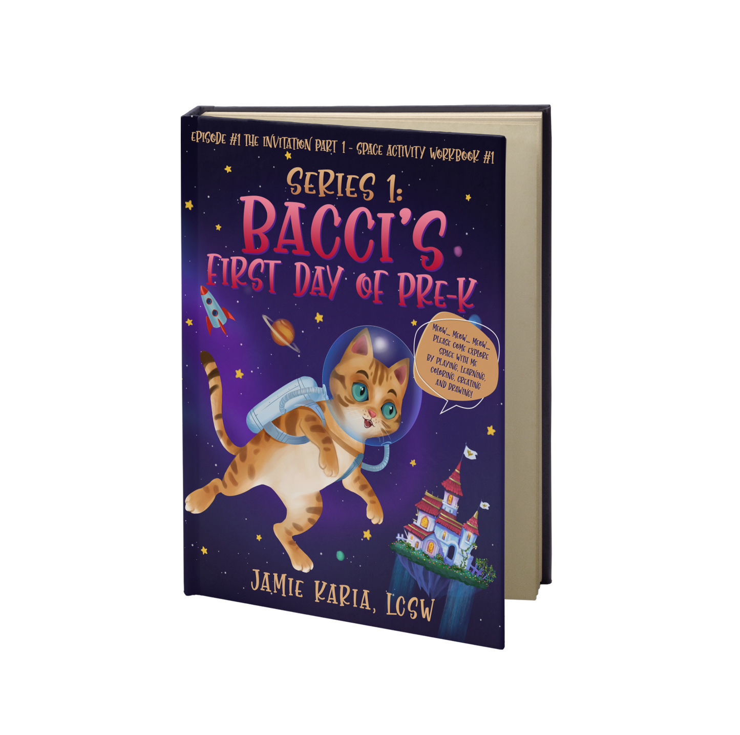 Pre-order Episode #1 Bacci's 1st day of Pre-k (Parent/Teacher/Guardian Workbook)