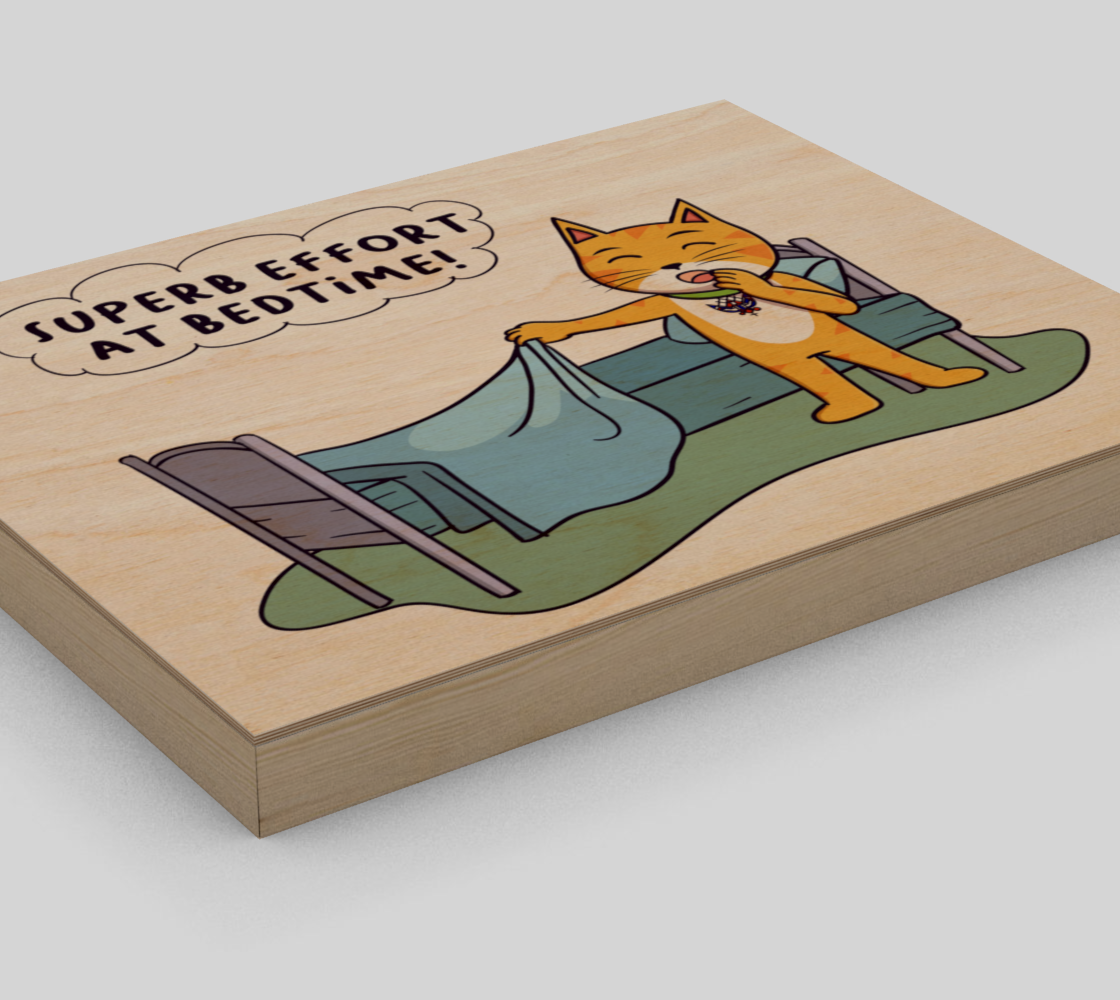 Superb effort at bedtime!