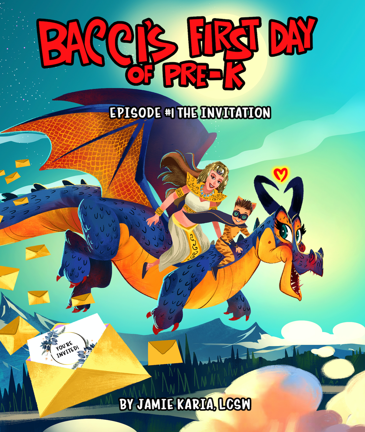 Episode #1 Bacci's 1st day of Pre-K (children's emotional intelligent interactive book)