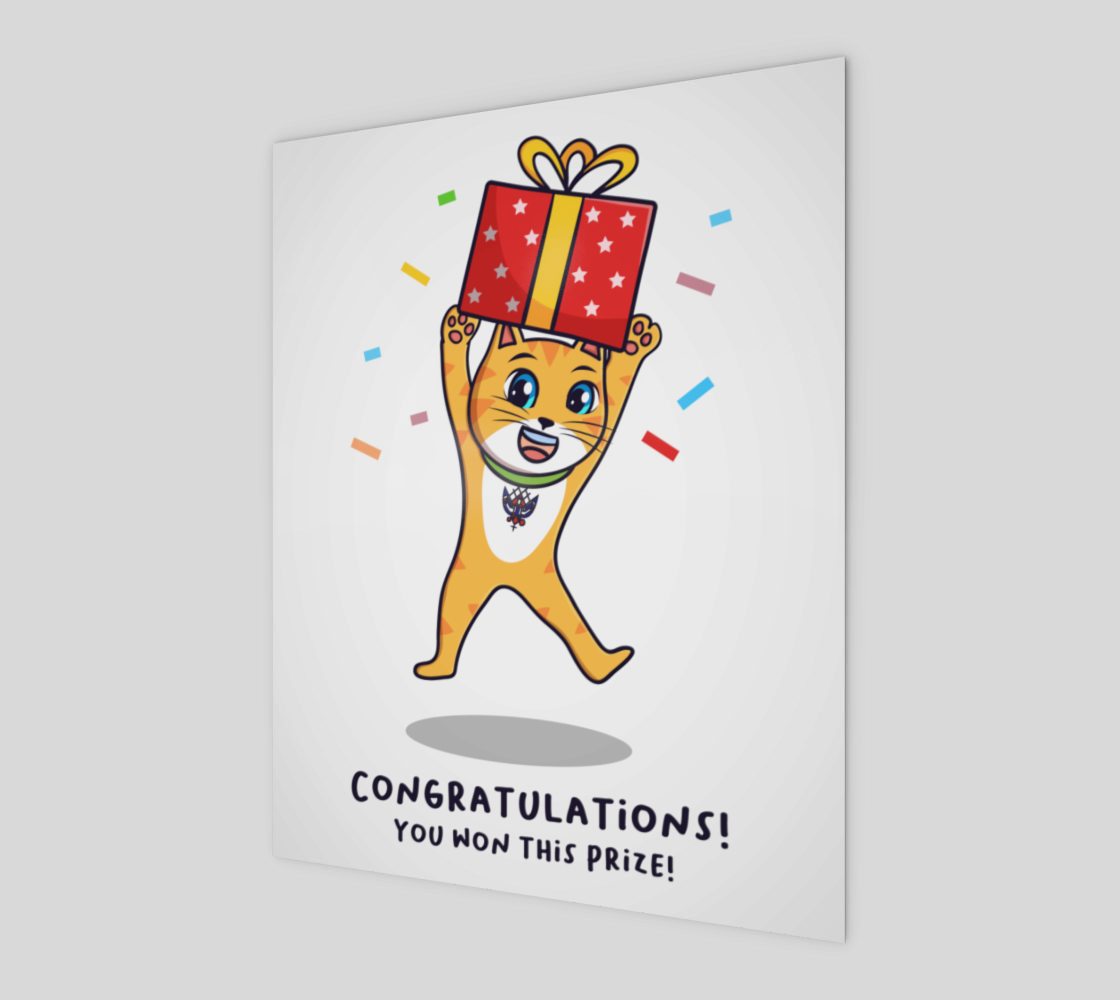 Congratulations! You won this prize!