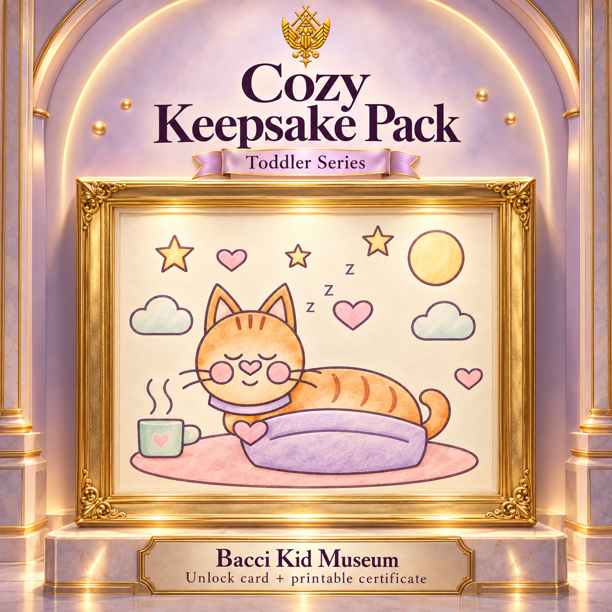 Cozy Keepsake Pack cover, Bacci Kid Museum
