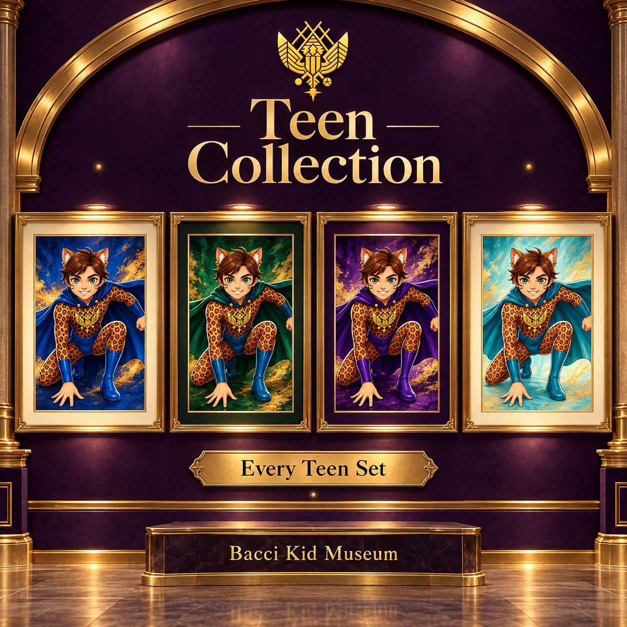 Teen Collection cover, Bacci Kid Museum