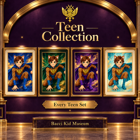 Teen Collection cover, Bacci Kid Museum
