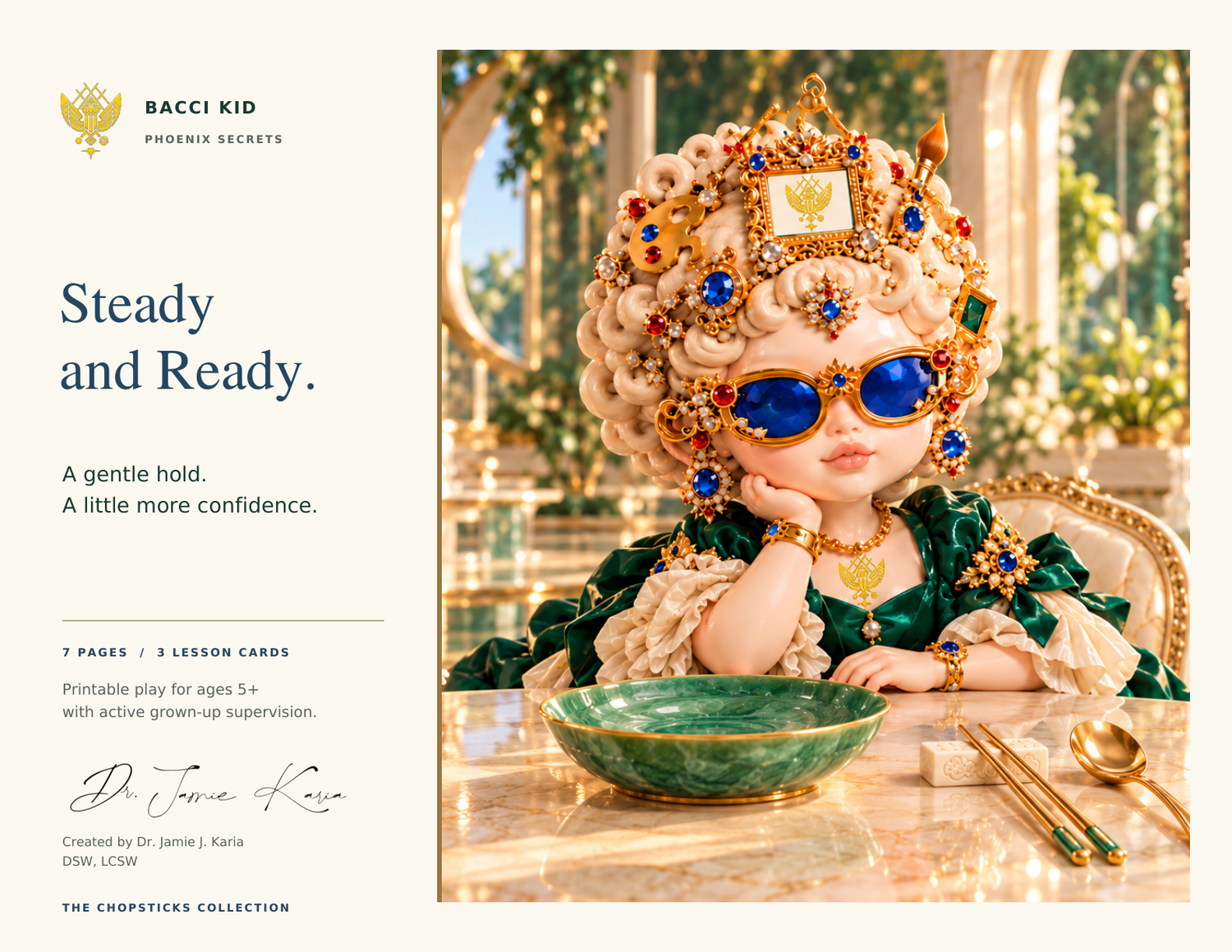 Bacci Kid Grip printable Chopsticks edition