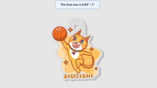 I Love Basketball! (Necklace)