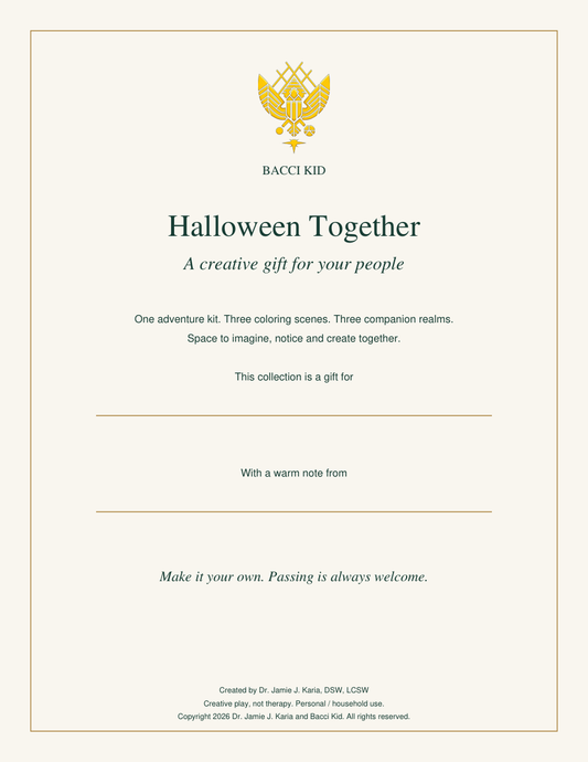Halloween gift certificate with current yellow Phoenix crest