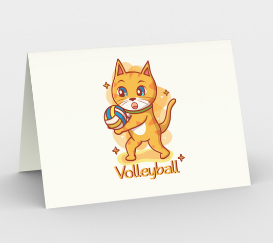 Vibrant Volleyball Player!